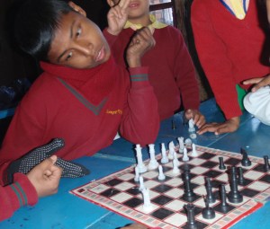 Harish also plays a mean game of chess