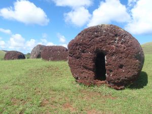 "Topknots" provided the chiefs' red hair.