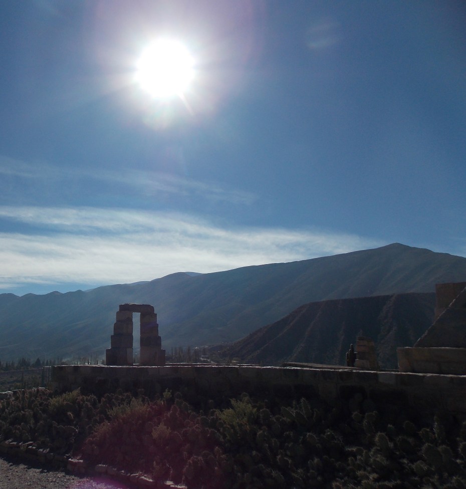 The ruins of the Incan fortress at Til