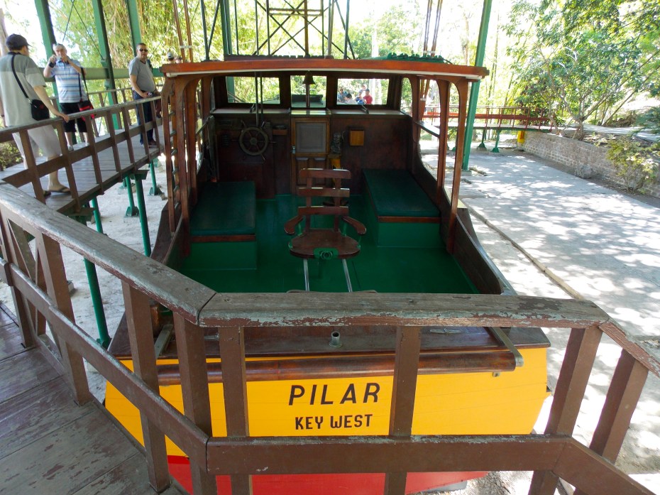 The boat that broke down and brought Hemingway to Cuba.