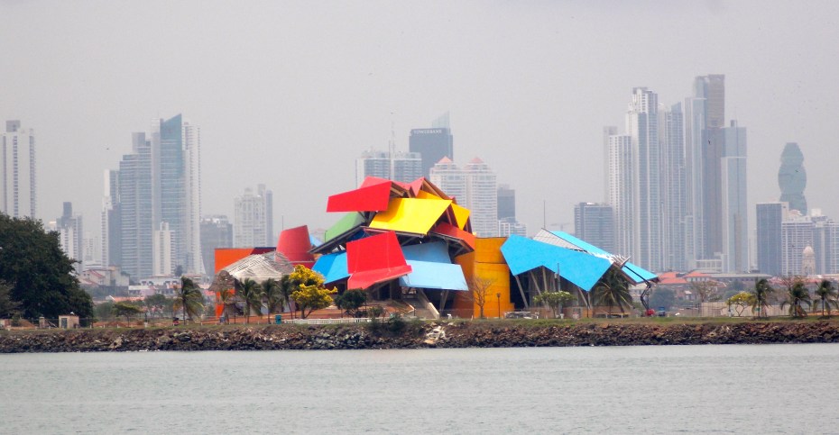 An interesting museum and the Panama City skyline, as seen from the Canal.